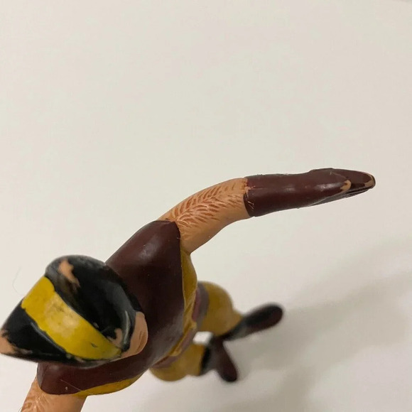 Vtg 1989 Marvel Just Toys Wolverine Bendy Bendems Action Figure XMen Flaws - Picture 16 of 16